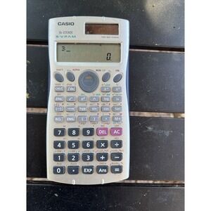 Casio Fx-115MS Scientific Calculator Two Way Power Solar & Battery Tested Works